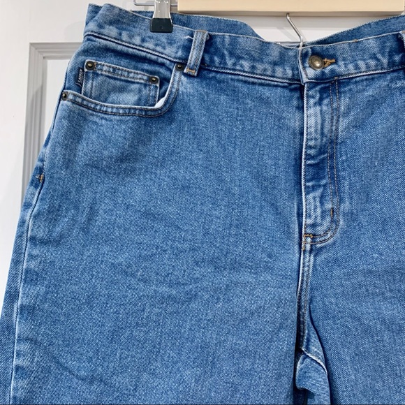 ✨ Vintage Ralph Lauren Cropped Denim - 14 - Picture 4 of 12